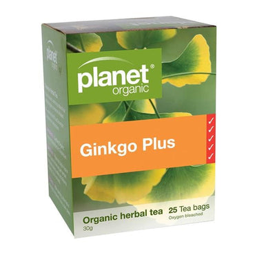 Planet Organic Gingko Plus Tea 25 bags